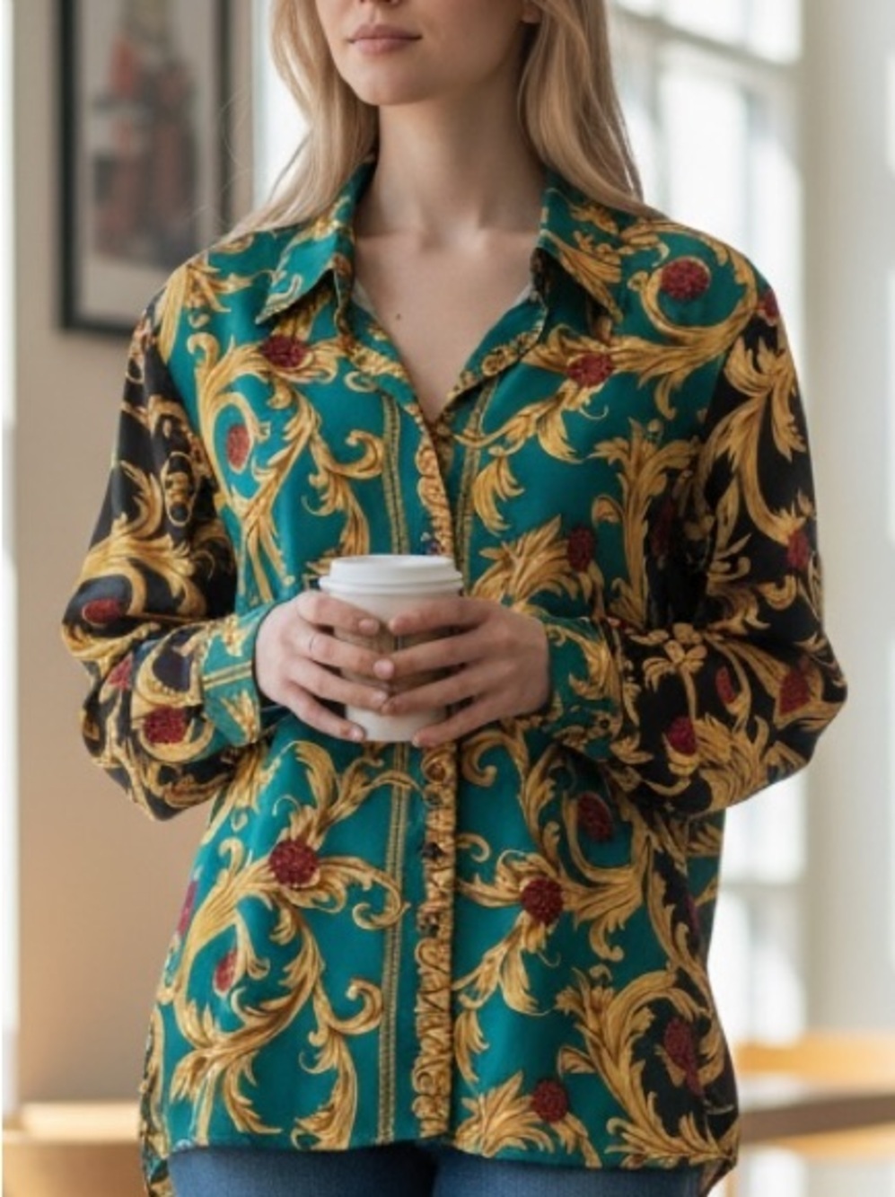 Cricket Lane Vintage Blouse - Picture 2 of 8